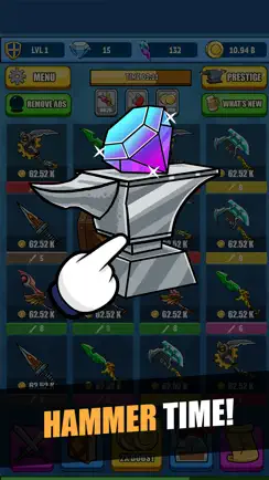 Idle Blades Tycoon iPhone image 2
