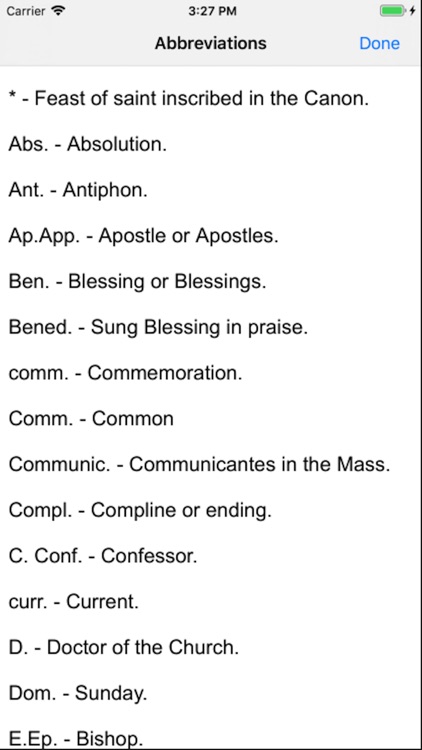 Traditional Ordo 2019 screenshot-3