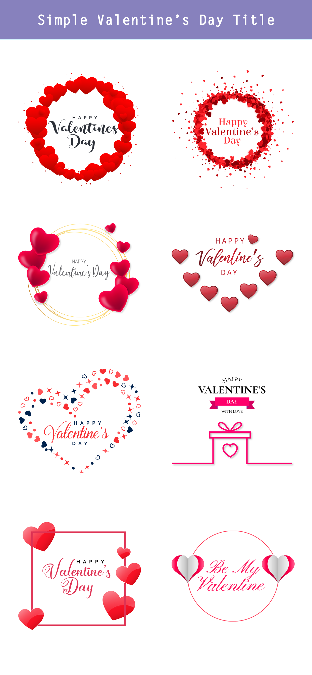 Happy Valentine's Day -Minimal screenshot 3