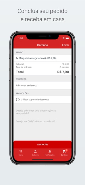 Pedaço de Pizza - Juiz de Fora