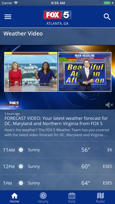 FOX 5 Washington DC: Weather screenshot 2