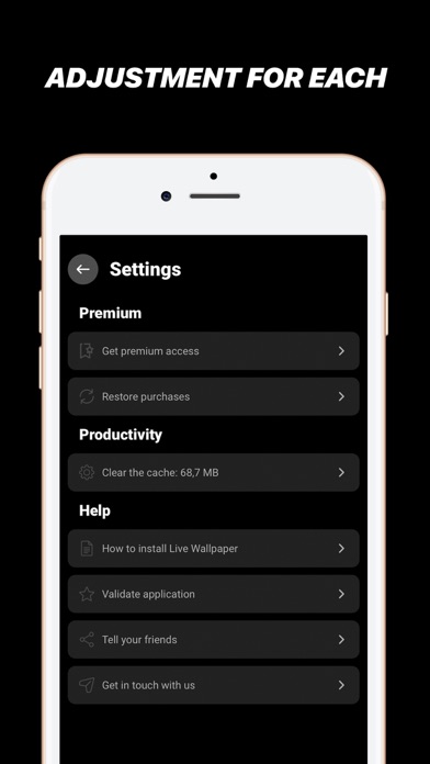 Live Wallpaper Maker Themes HD Screenshot