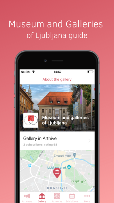 Screenshot #1 pour Museum&Galleries of Ljubljana