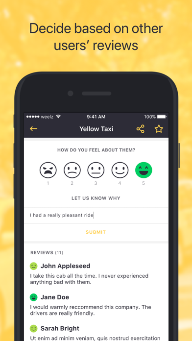 Screenshot #3 pour Weelz - Taxi Phonebook