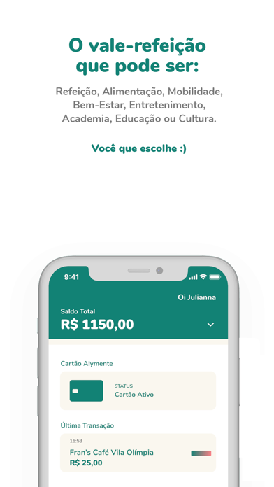alymente Screenshot