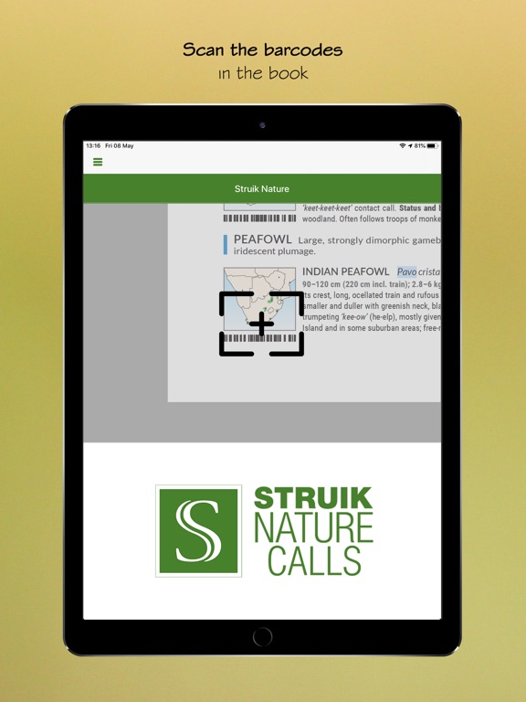 Struik Nature Call App screenshot 2