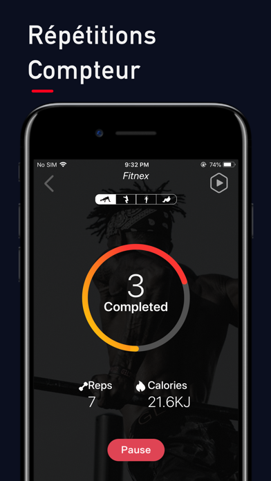 Fitnexx Compteur de répétition Fitnexx Compteur de répétition
