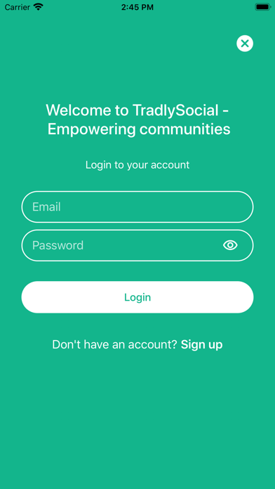 TradlySocial Screenshot