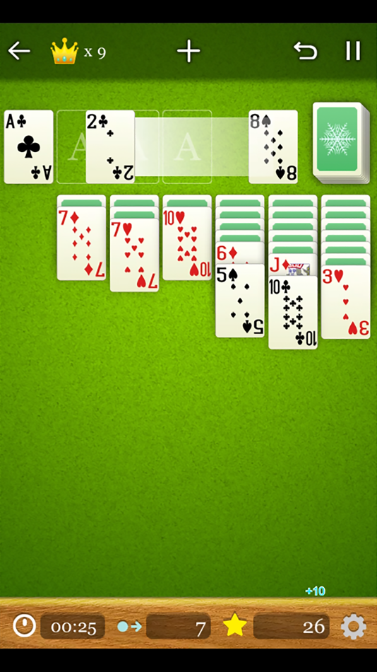 #3. Solitaire LS (iOS) 由: Jaehyun Kang