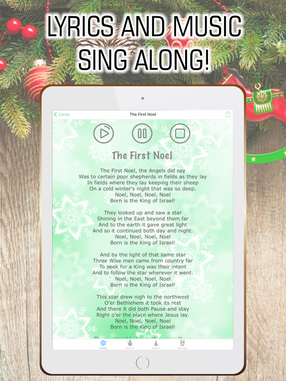 Screenshot #5 pour Christmas Carols Sing Along