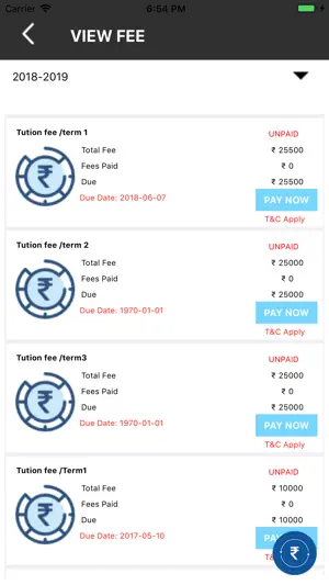 SchoolKnot Parent App screenshot 2