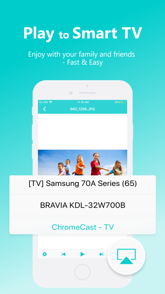 #4. DLNA Player: TV Cast & Stream (iOS) Bởi: Nero AG