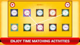 Game screenshot Math Telling Time Clock Game apk