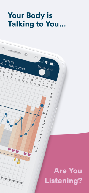 ‎Kindara: Fertility Tracker Screenshot