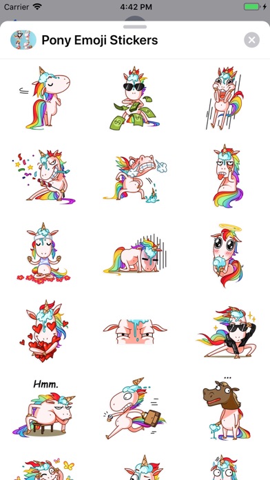 Pony Emoji Stickers screenshot 3