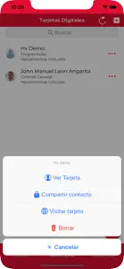 Tarjetero Virtual screenshot #4 for iPhone