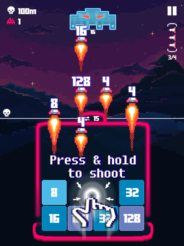 Invaders 2048 Screenshot