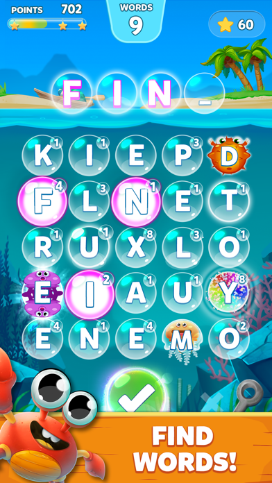 Bubble Words - Letter Splash Screenshot 4