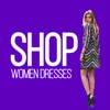 Women dresses fashion shop icon