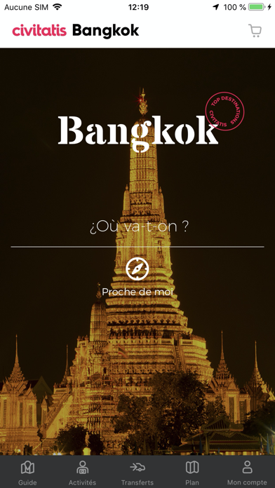 Screenshot #1 pour Guide de Bangkok Civitatis.com