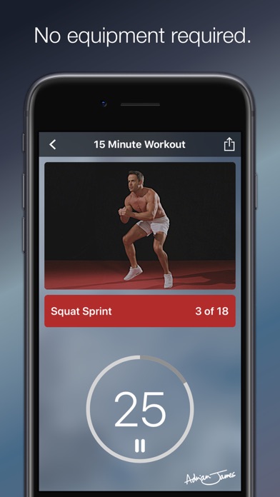 Adrian James: HIIT Screenshot