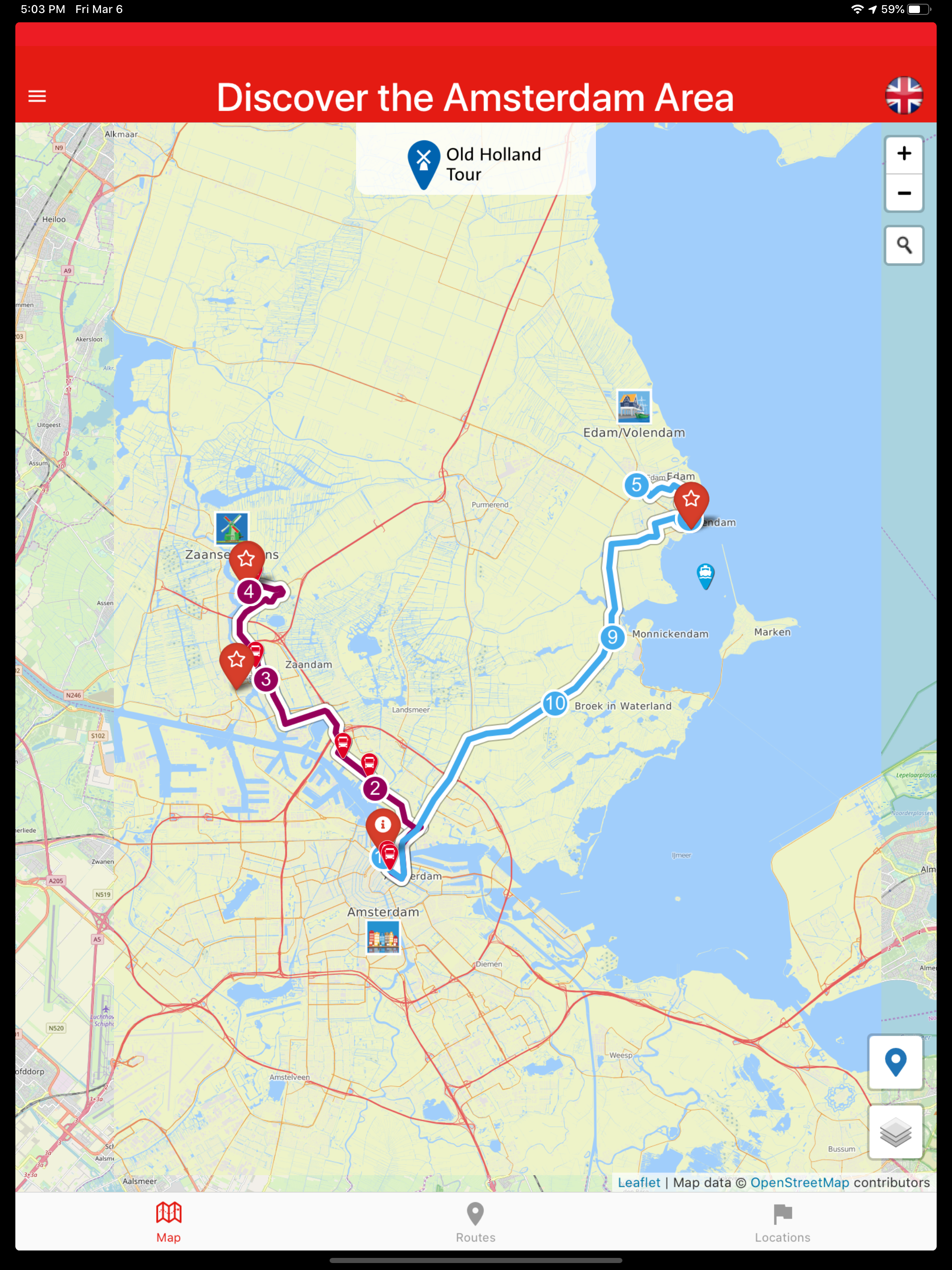 Discover Amsterdam Area App screenshot 6