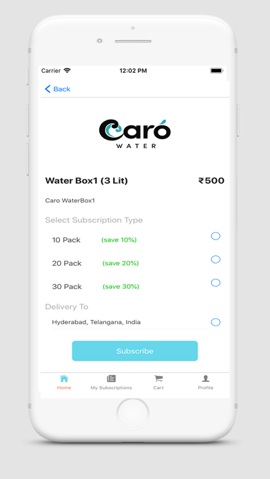 Caro Water Screenshot