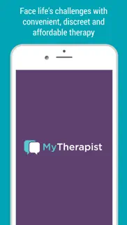 mytherapist - counseling iphone screenshot 1