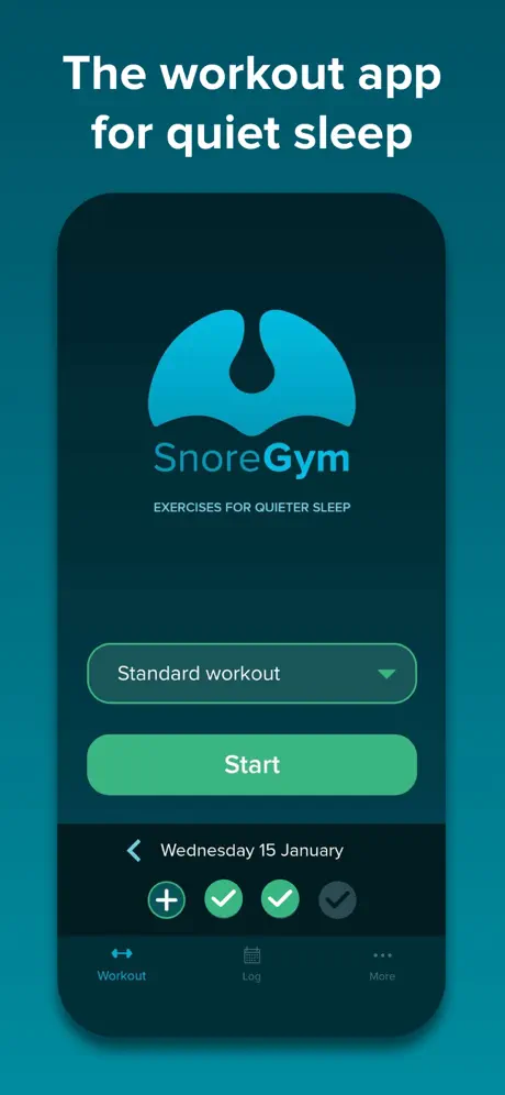 SnoreGym : Reduce Your Snoring