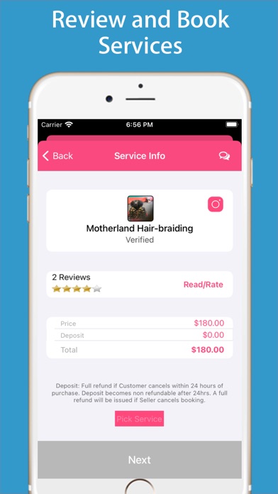Andii: Book Nearby Services Screenshot