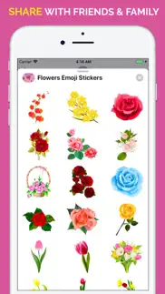 How to cancel & delete flowers emoji stickers 2