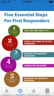 opioid overdose prevention app iphone screenshot 1