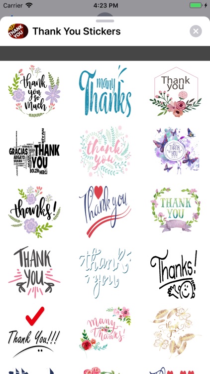 Thank You Stickers