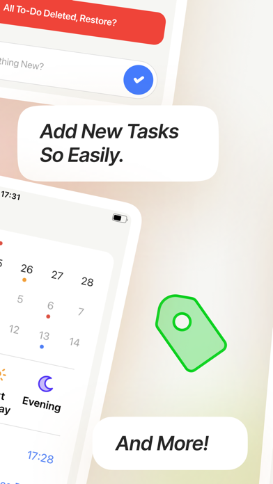 Control: To-do list & Calendar Screenshot