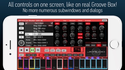 Groove Rider GR-16 Screenshot