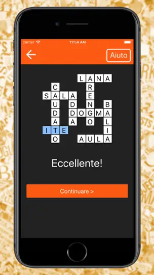 Скриншот Cruciverba (Italiano) на iPhone 4