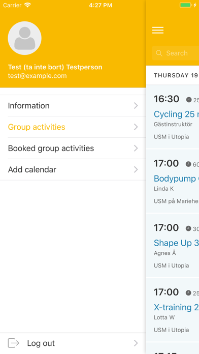 Screenshot #1 pour Umea Sport & Motion