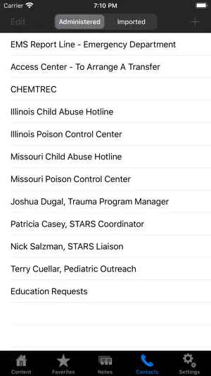Cardinal Glennon ER Reference screenshot 4