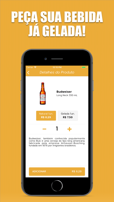 DrinkApp - Delivery de Bebidas Screenshot 4 - AppWisp.com DrinkApp - Delivery de Bebidas Screenshot 4 - AppWisp.com