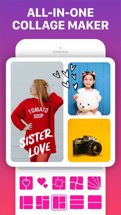 Photo Collage Maker,Free of ad Screenshot