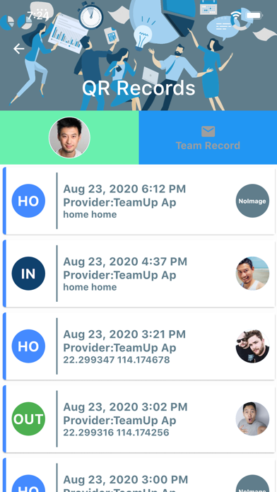 TeamsUp Screenshot