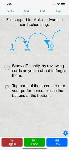 Game screenshot AnkiMobile Flashcards apk