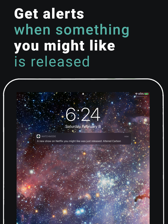 Watchmode iPad screenshot 9 - Entertainment app