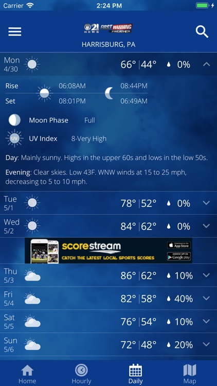 CBS 21 WX screenshot-3