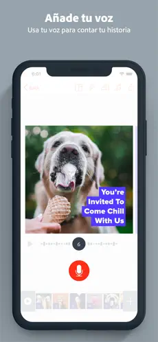 Captura 9 Adobe Spark Video iphone