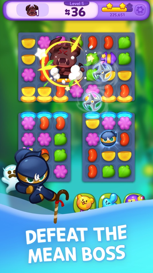 #4. Cookie Run: Puzzle World (iOS) Bởi: Devsisters