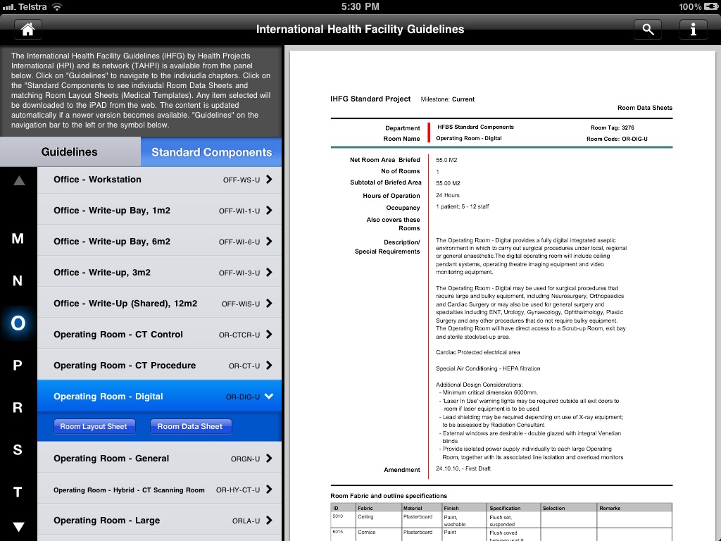 Health Facility Guidelines screenshot 4