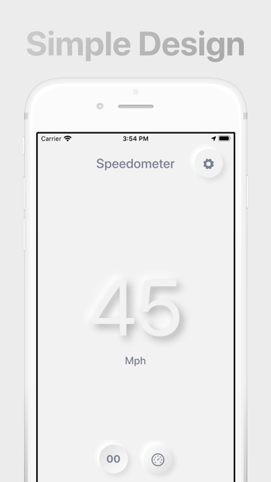 Screenshot #1 pour Neumorphic Speedometer