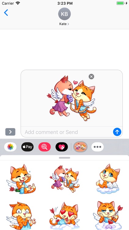 Love Cat Stickers Pack screenshot-4