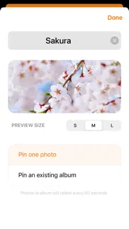 How to cancel & delete pin photo - photo widget 4